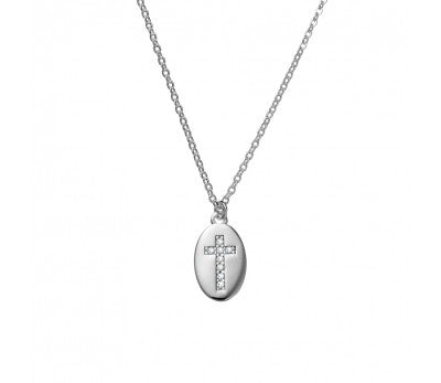 Maya Del Ray Sterling Silver Cross Necklace
