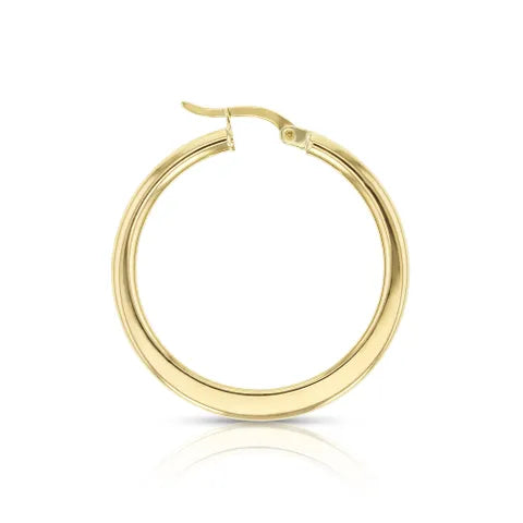 9Ct Yellow Gold Hoop