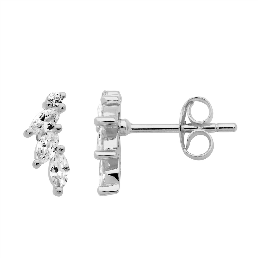 Ellani Marquise And Round Earrings