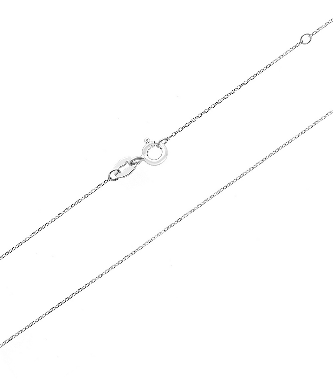 9ct White Gold Chain
