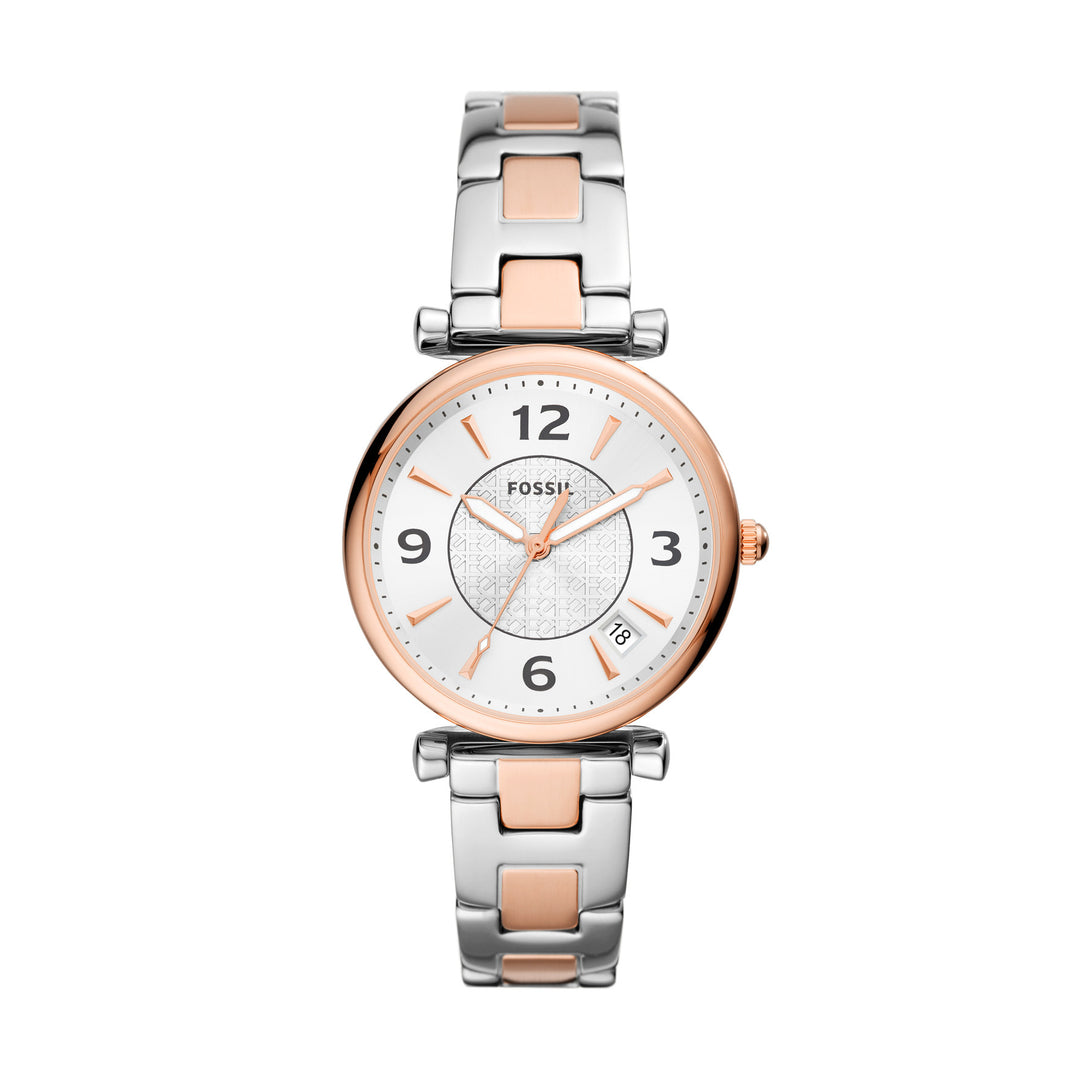 Fossil Carlie Two-Tone Watch