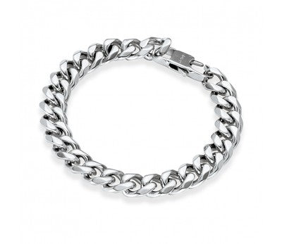 Men's Stainless Steel Mens Curb Bracelet