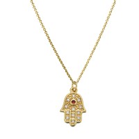 Maya Del Ray Sterling Silver Gold Plated Necklace