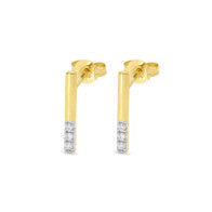 9ct Diamond Earrings