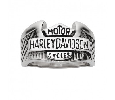 Stainless Steel Harley Davidson Ring
