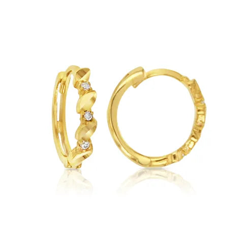 Ladies 9Ct Gold Huggie